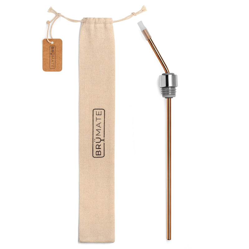 Winesulator TM Infinity Straw | Rose Gold - Casual Choice