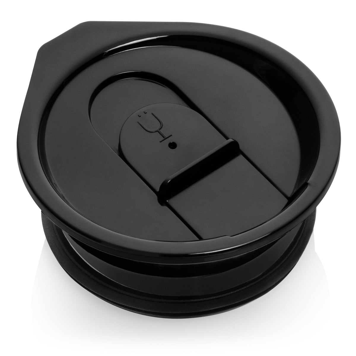 Hopsulator Slim Tumbler Lids (Clear, Black and Purple) - On-the-Go Ready