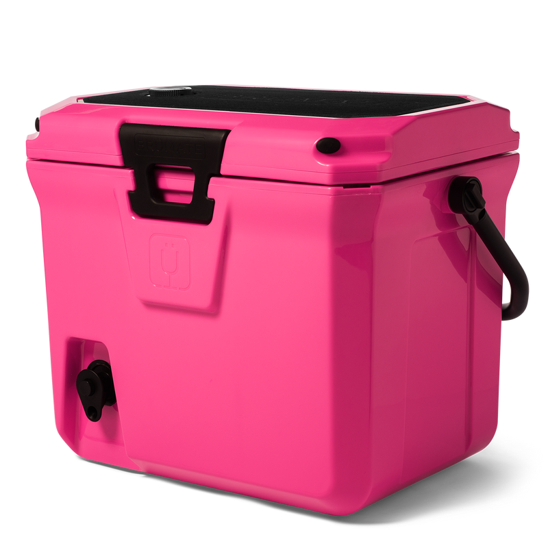 Br Tank 20-Quart Easy-Carry Cooler | Neon Pink - Morning Storage