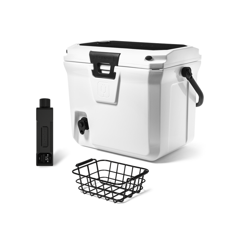 Br Tank 20-Quart Grab + Go Cooler Bundle | Ice White - Casual Flavor-Starter