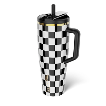 Era Flip 40oz | Black & White Checker - Evening Cold-Sip