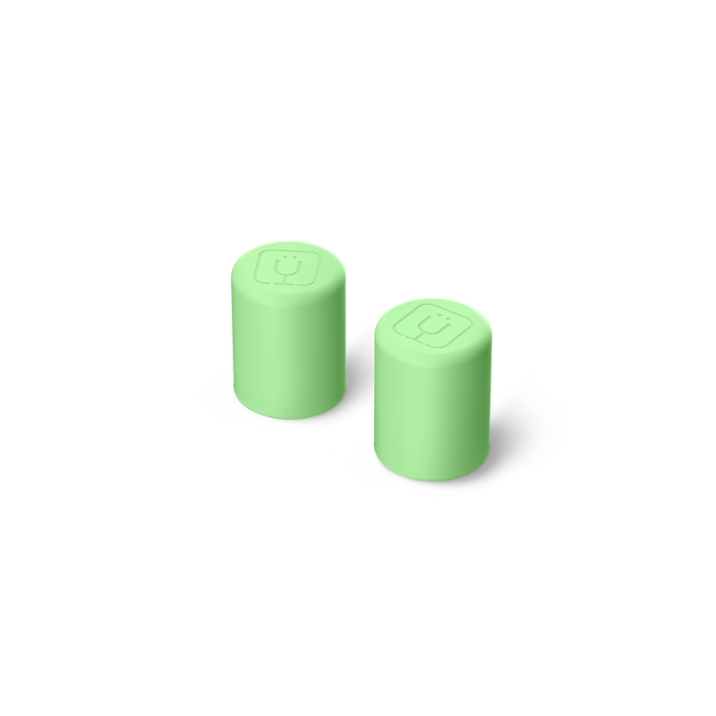 Magnetic Straw Cover | Kiwi | 2-Pack - Home Essential