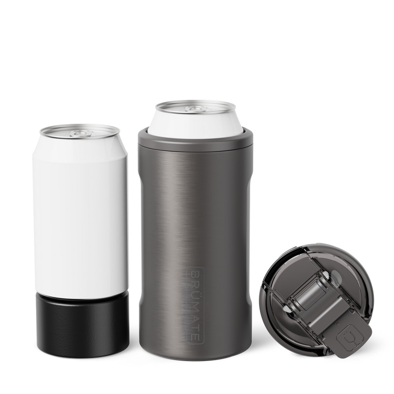 Hopsulator Trio | Black Stainless | 12/16oz Standard Cans - Travel Adventure
