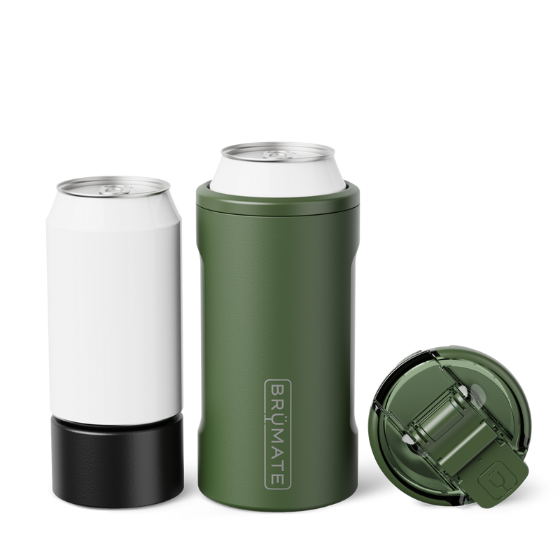 Hopsulator Trio | OD Green | 12/16oz Standard Cans - Lightweight Cooler