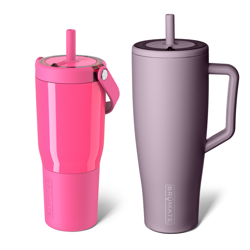 Resa 25oz + Era 40oz Bundle | Neon Pink & Lilac Dusk - Active Bottle-Bundle