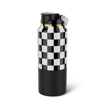 Rise 35oz | Black & White Checker - Urban Tumbler