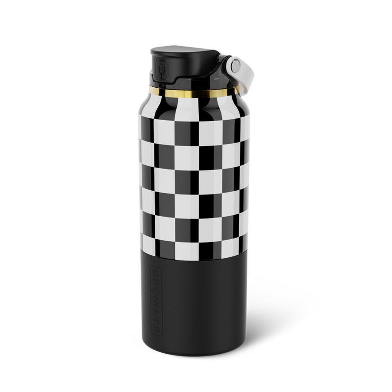 Rise 35oz | Black & White Checker - Urban Tumbler