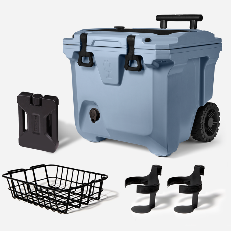 Br Tank 35-Quart Ultimate Day Trip Cooler Bundle | Denim - Signature Easy-Start