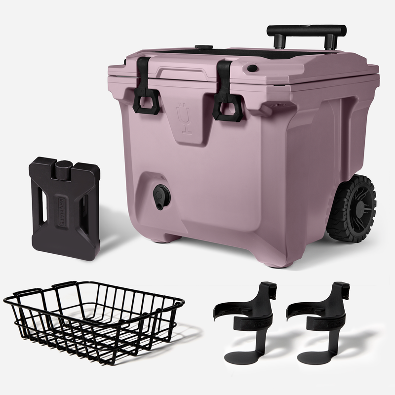 Br Tank 35-Quart Ultimate Day Trip Cooler Bundle | Lilac Dusk - Practical Starter-Kit