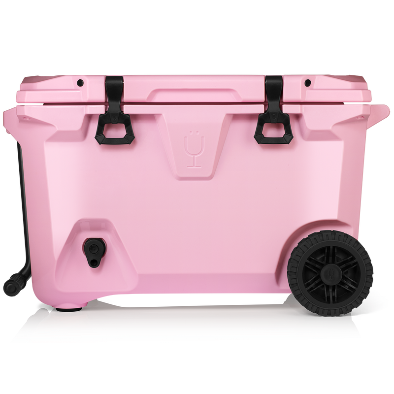 Br Tank 55-Quart Rolling Cooler | Blush - On-the-Go Outdoor