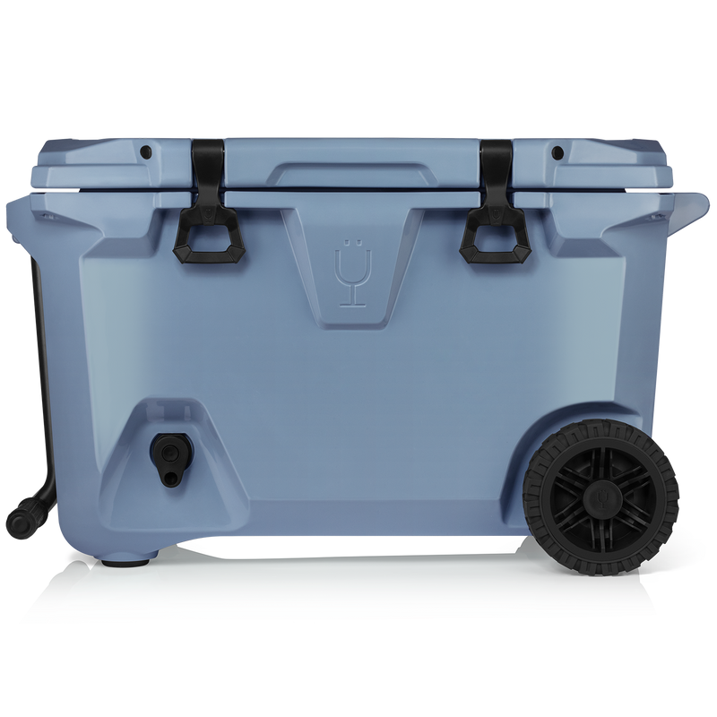 Br Tank 55-Quart Rolling Cooler | Denim - Home Getaway